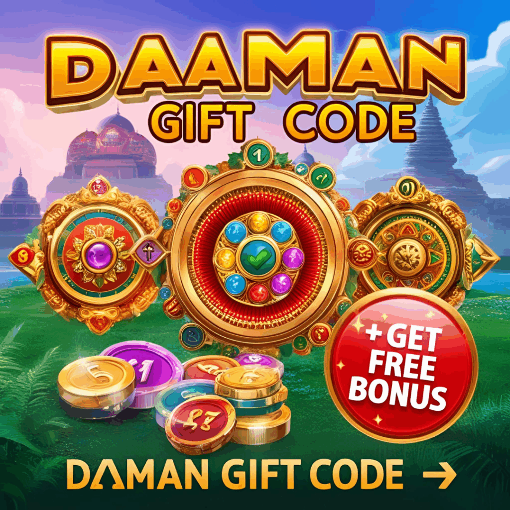 Daman Gift Code