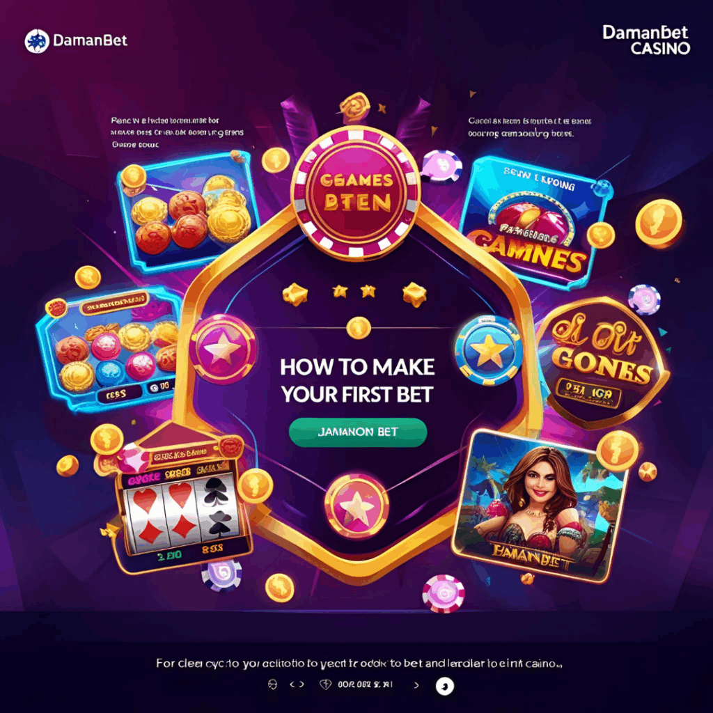 How to Make Your First Bet on DamanBet